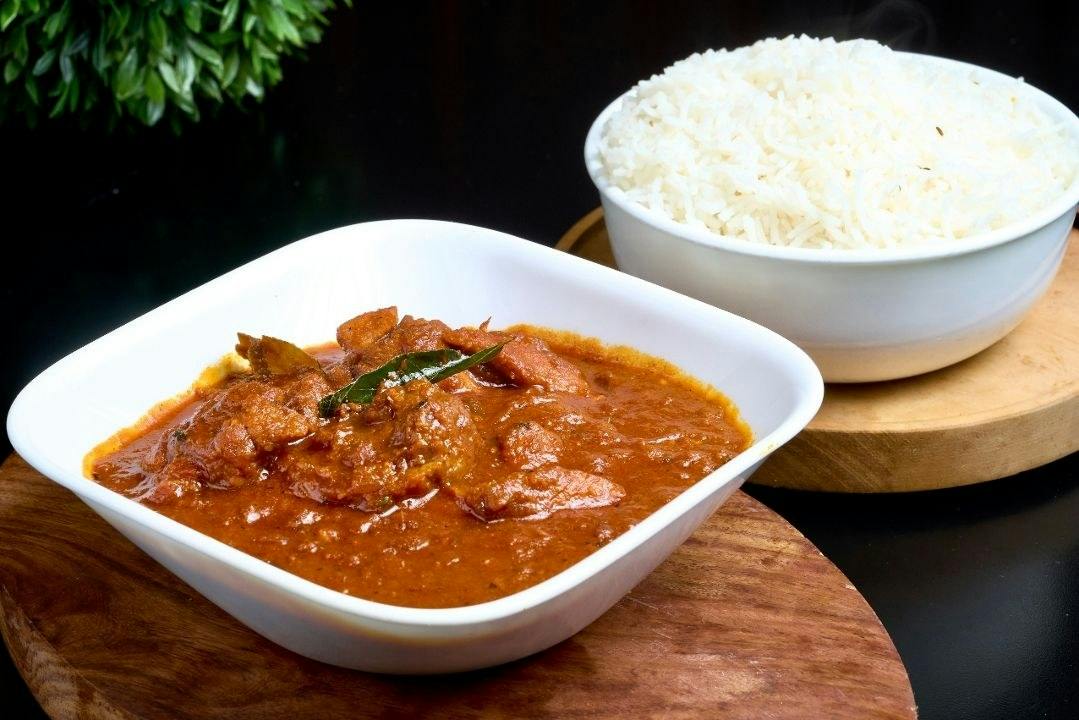 Chicken Vindaloo from Rock N Grill Indian Authentic Cuisine & Bar in Round Rock, TX