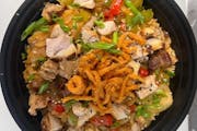 Chicken & Rice Bowl from Bailey Seafood in Buffalo, NY
