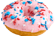Strawberry Americana from Duck Donuts - Las Vegas Blvd S in Las Vegas, NV