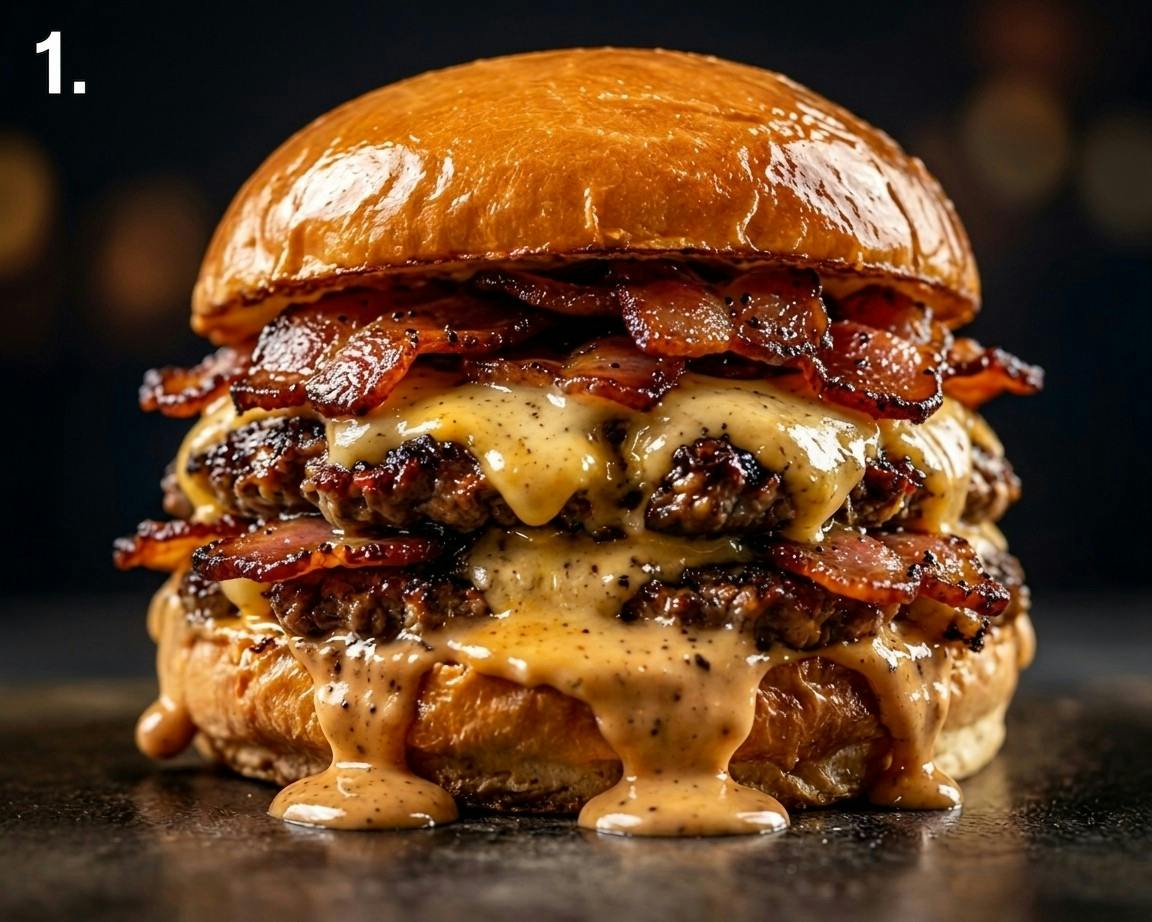 BACON SMASH BURGER from Wingz and Things in Milwaukee, WI
