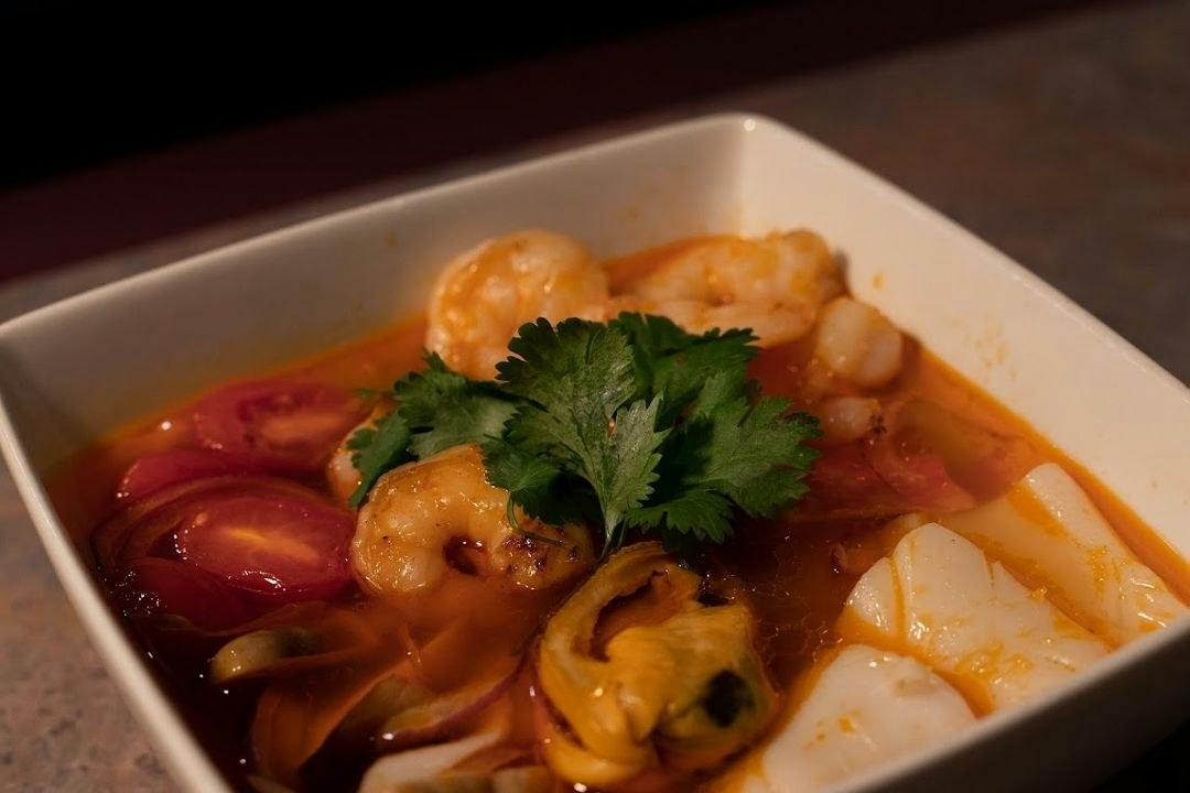 Tom Yum from Thai Kitchen in Ames, IA