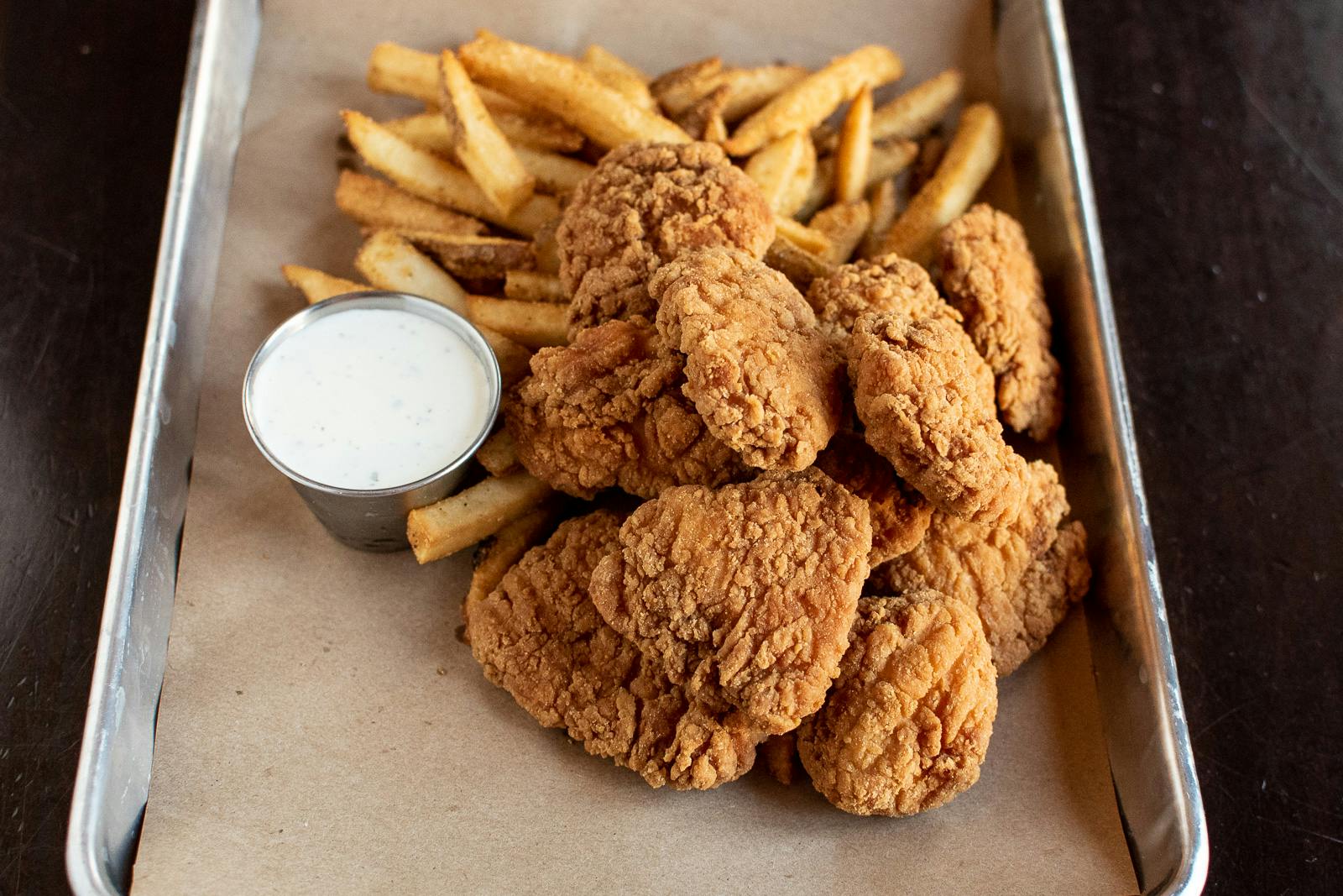 1/2 Pound Boneless Wings Combo Meal from Midcoast Wings - Fitchburg in Fitchburg, WI