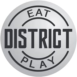 Logo for District Eat and Play
