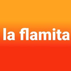Logo for La Flamita Food Truck