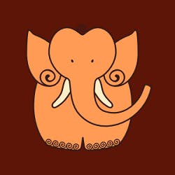Logo for Lucky Thai Elephant