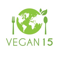 Logo for Vegan 15