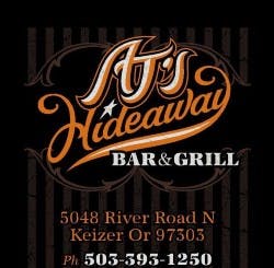 AJ's Hideaway menu in Salem, OR 97303