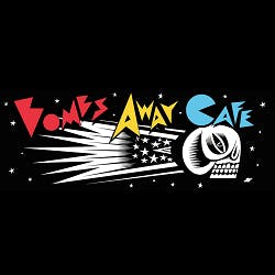 Logo for Bombs Away Cafe - A Funky Taqueria