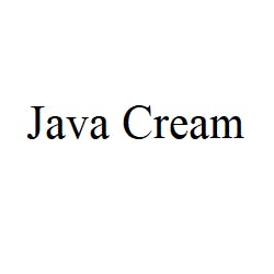 Java Cream Menu and Delivery in De Pere WI, 54115