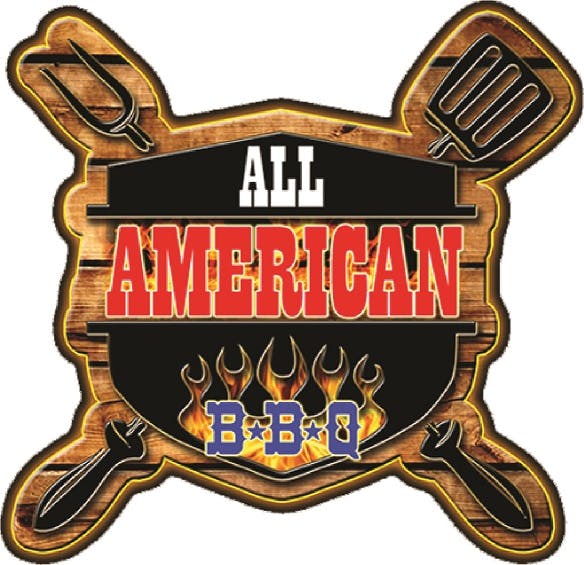 Logo for All American BBQ