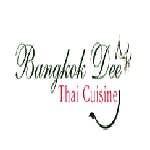 Bangkok Dee Thai Cuisine Menu and Delivery in Dallas TX, 75231