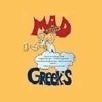 Logo for Mad Greeks Pizza
