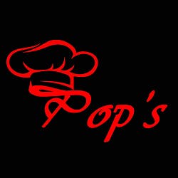 Logo for Pop's Burger & Pizza House