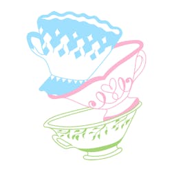 Logo for The Tottering Teacup