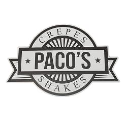 Logo for Paco's Crepes & Shakes