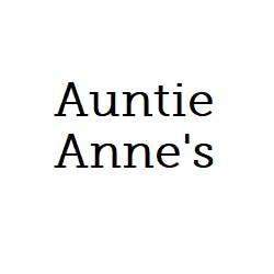 Logo for Auntie Anne's - Janesville Milton Ave