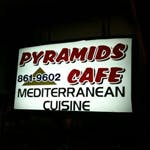 Logo for Pyramids Cafe