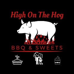 Logo for High on the Hog BBQ & Sweets