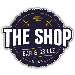 Logo for The Shop Bar & Grille