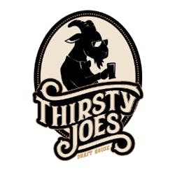 Logo for Thirsty Joe?s Draft House