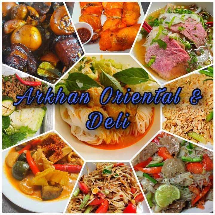 Logo for Arkhan Oriental and Deli