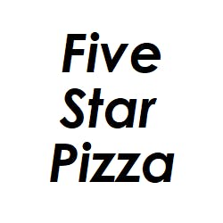 Logo for Five Star Pizza - San Jose