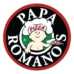 Logo for Papa Romanos & Mr. Pita