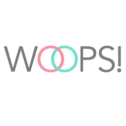 Logo for Woops! BakeShop