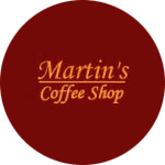 Logo for Martin's Coffee Shop