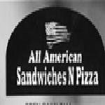 Logo for All American Sandwiches N Pizza