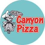 Logo for Canyon Pizza