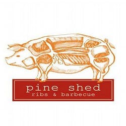 Logo for Pine Shed Ribs & Barbecue
