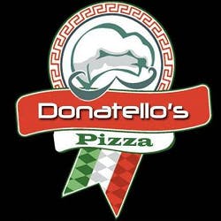 Logo for Donatello's Pizza