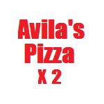 Logo for Avila's Pizza X Two
