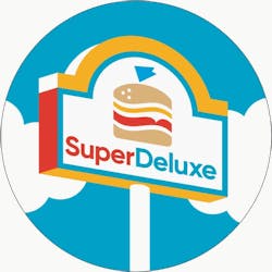 Super Deluxe Burger menu in Portland, OR 97034
