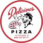 Logo for Delicious Pizza