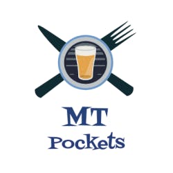 Logo for MT Pockets Bar and Grill