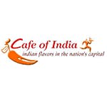 Cafe of India menu in Washington D.C. 20016